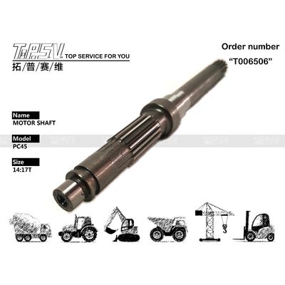 Good price Compatibility with PC45 Excavator Travel Motor Shaft and Models Other Excavator Reducer Parts in Depend On Packing Type ออนไลน์
