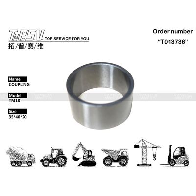 High Precision TM18 Excavator Travel 1 Stage Coupling Air Conditioner Parts for Heavy-Duty Transmission System