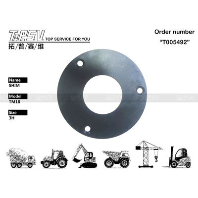 Excavator Travel 1 Stage Shim Spare Parts Electronics Parts in Steel Material for Machinery Repair Shops and Easy Maintenance