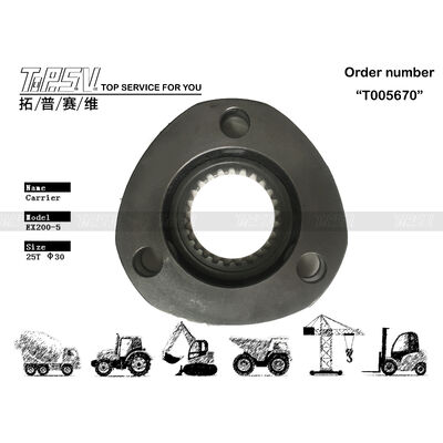 Good price 2034835 สีดํา EX200-5 Excavator Travel 1 Stage Planetary Carrier รองรับกับเครื่องขุด แบรนด์และโมเดล ออนไลน์
