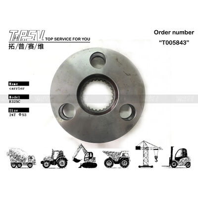 Good price 191-2571 รองรับ E325C Excavator Travel 2 Stage Carrier Excavator Planetary Carrier Gear Meshing Installation ชิ้นส่วนของ Excavator ที่ใช้งานหนักที่ทนทาน ออนไลน์