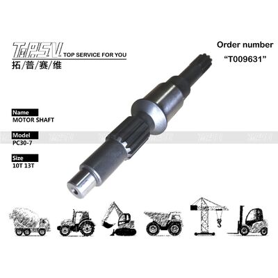 Good price เครื่องขับเคลื่อนมอเตอร์ไฮดรอลิก PC30-6 Excavator Travel Motor Shaft Pump Parts วัสดุเหล็ก เหมาะสําหรับระบบไฮดรอลิกที่แข็งแกร่งในเครื่องขุด ออนไลน์