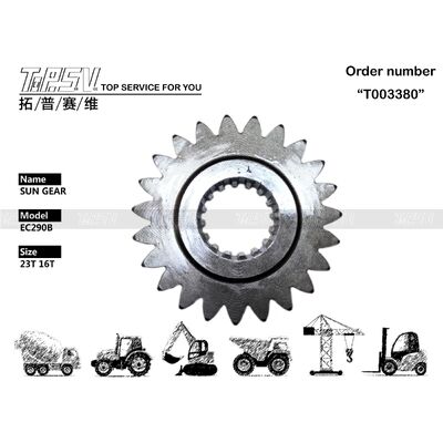 Good price VOE14547279 เหล็ก EC290B Excavator Swing 1 Stage Sun Gear สําหรับการติดตั้งง่ายในระบบการส่งของ excavator การติดตั้งเรียบร้อย ออนไลน์