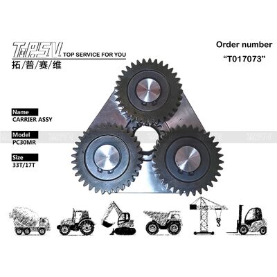 Good price PC30MR Excavator Travel 1 Stage Carrier Assy ชิ้นส่วนสำหรับไดรฟ์เดินทางอะไหล่รถขุด ออนไลน์