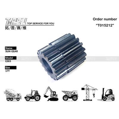 Good price E303 Excavator Travel 2 Stage Sun Gear Parts สำหรับไดรฟ์เดินทาง อะไหล่รถขุด ออนไลน์