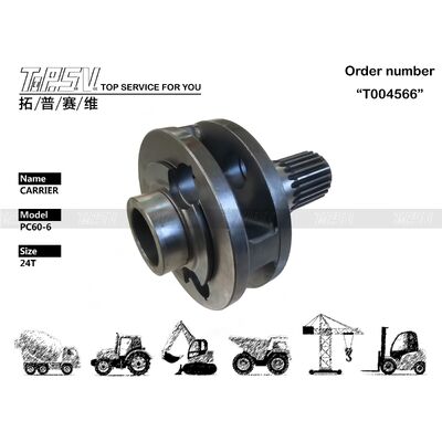 201-26-61211 PC60-6 ผู้ให้บริการสวิงรถขุดสำหรับชิ้นส่วนอะไหล่รถขุดตีนตะขาบ