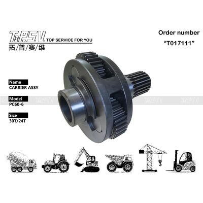 PC60-6 Excavator Swing Carrier ASSY สำหรับอะไหล่รถขุดตีนตะขาบแบบสวิง