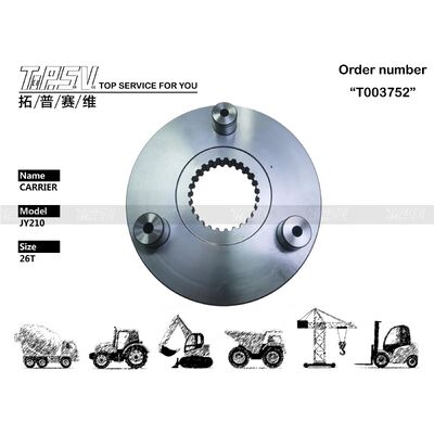 JY210 Excavator Swing 1 Stage Carrier สำหรับอะไหล่รถขุดตีนตะขาบแบบสวิง