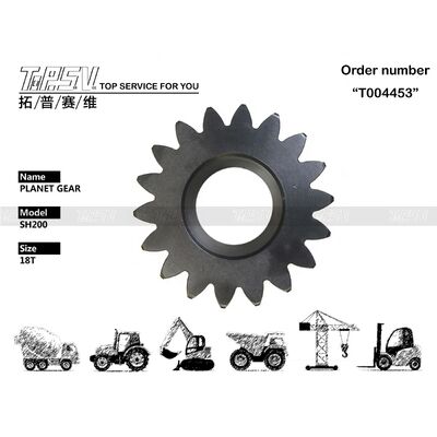 KRC0150 ระดับเสียงต่ํา รอบ SH200A1 Excavator Swing 2 Stage Planetary Gear สําหรับการเปลี่ยนในตลาดหลัง