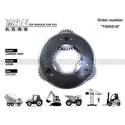 E200B Excavator Travel 1 Stage Carrier Assy Parts For Travel Drive Excavator Spare Parts