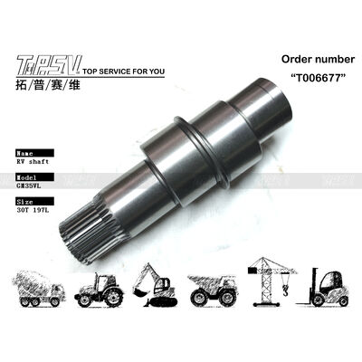 Good price 131134A GM35VL Excavator Travel RV Shaft Parts For Travel Drive อุปกรณ์สํารองเครื่องขุด ออนไลน์