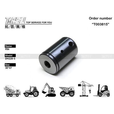 DH220-5 Excavator Swing 1 Stage Pin Parts สำหรับ Swing Drive Excavator อะไหล่