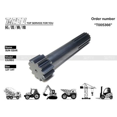 333-2989 E320D2 รถขุดเดินทาง 1 ขั้นตอนซันเกียร์ชิ้นส่วนสำหรับการเดินทางไดรฟ์รถขุดอะไหล่