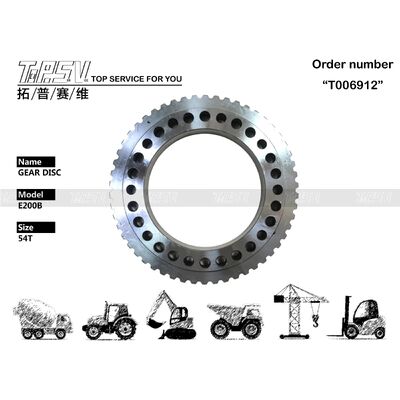 Good price 096-4318 E200B Excavator Travel 3 Stage Gear Disc ชิ้นส่วนสำหรับการเดินทางไดรฟ์อะไหล่รถขุด ออนไลน์