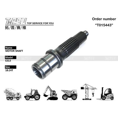 Good price 536-5535 E313 อุปกรณ์ขุดเครื่องยนต์เครื่องเดินทาง ชิ้นส่วนแกนเครื่องยนต์สําหรับการขับเคลื่อนเครื่องขุด ออนไลน์