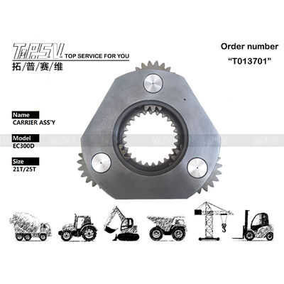 VOE14599946 EC300D Excavator Travel 1 Stage Carrier ASSY ชิ้นส่วนสำหรับการเดินทางไดรฟ์อะไหล่รถขุด