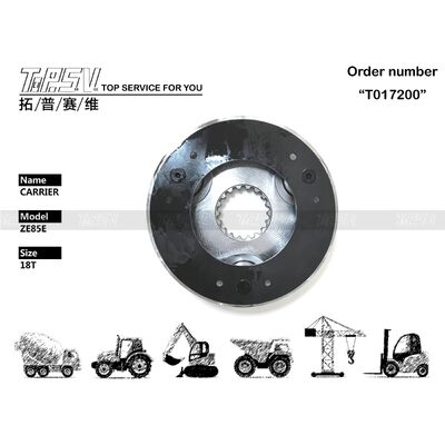 860202361 XE75C Excavator Travel 1 Stage Carrier Parts For Travel Drive ส่วนสํารองของ excavator ส่วนสํารองของ excavator