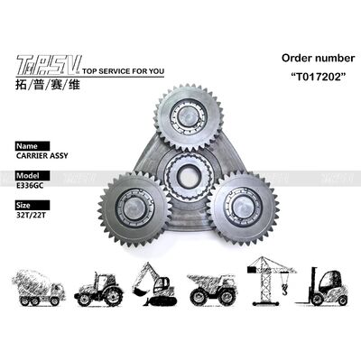 570-5865 E336GC Excavator Swing 1 Stage Carrier ASSY อะไหล่สำหรับ Swing Drive Excavator อะไหล่