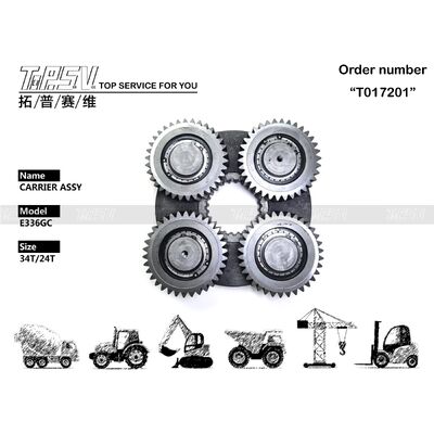 570-5864 E336GC Excavator Swing 2 Stage Carrier ASSY อะไหล่สำหรับ Swing Drive Excavator อะไหล่