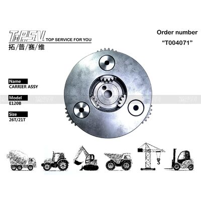 086-0799 ชิ้นส่วน ASSY ตัวหมุน 2 จังหวะของรถขุด E120B สำหรับอะไหล่รถขุด Swing Drive