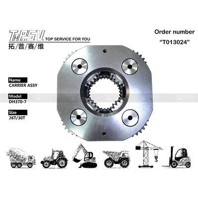 DH370-7 Excavator Swing 2 Stage Carrier ASSY ชิ้นส่วนเพลามอเตอร์สำหรับ Swing Drive Excavator อะไหล่